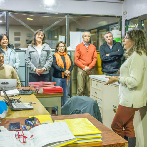 Visita institucional: Mariela Ramos, Directora de Educación Superior