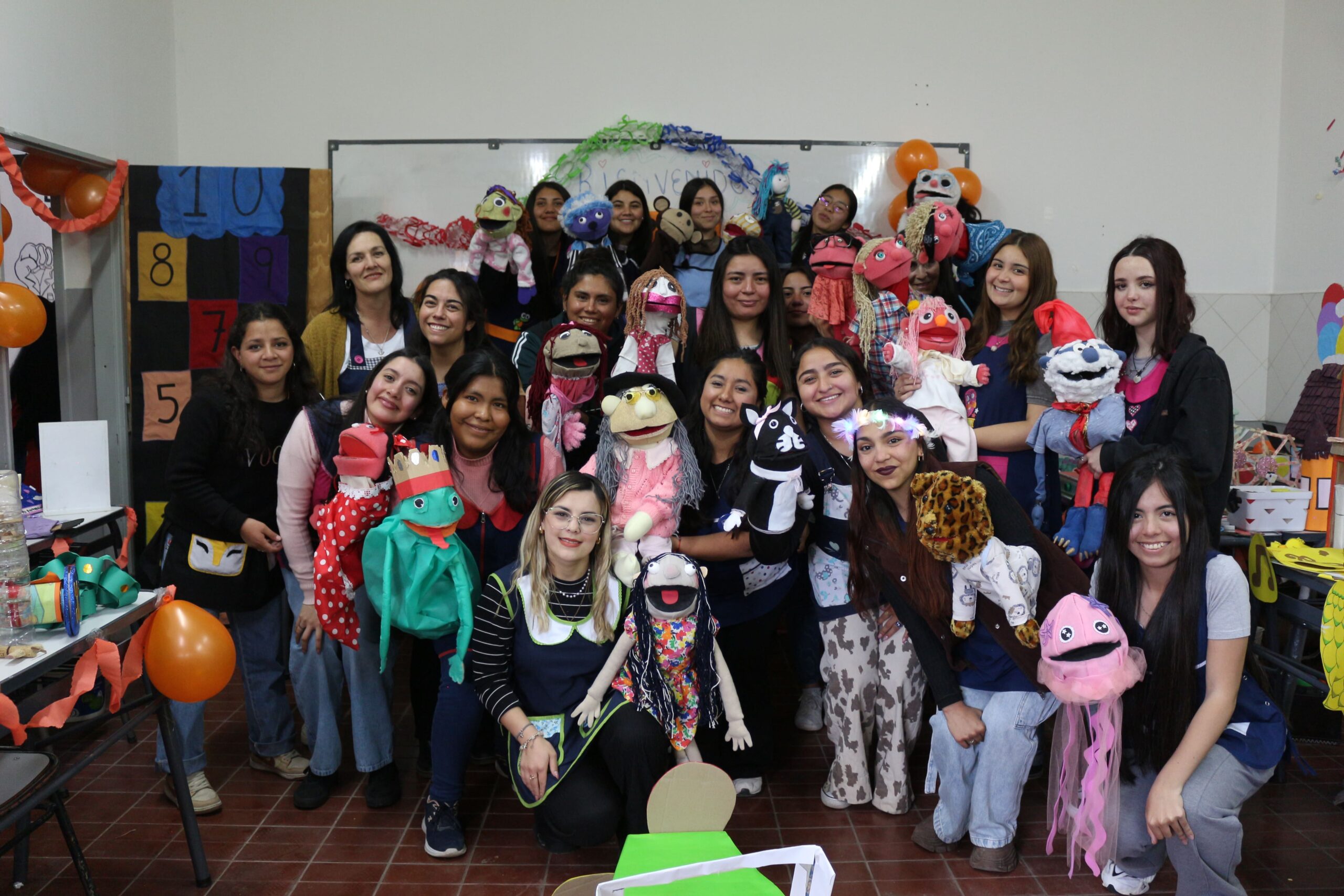 Estudiantes en el Normal